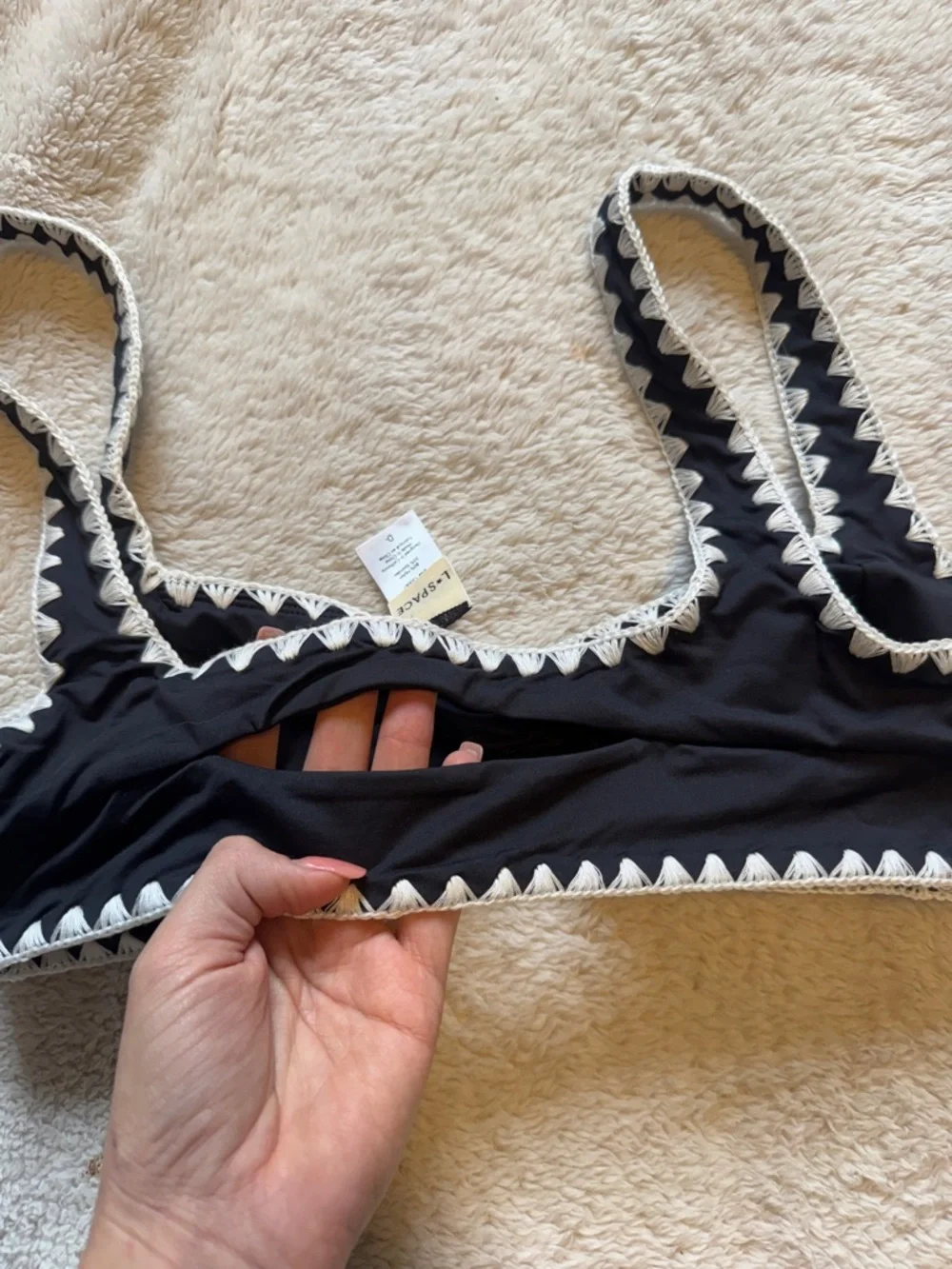 L*SPACE Effie Bikini Top, Size D , $110 - Picture 10 of 11
